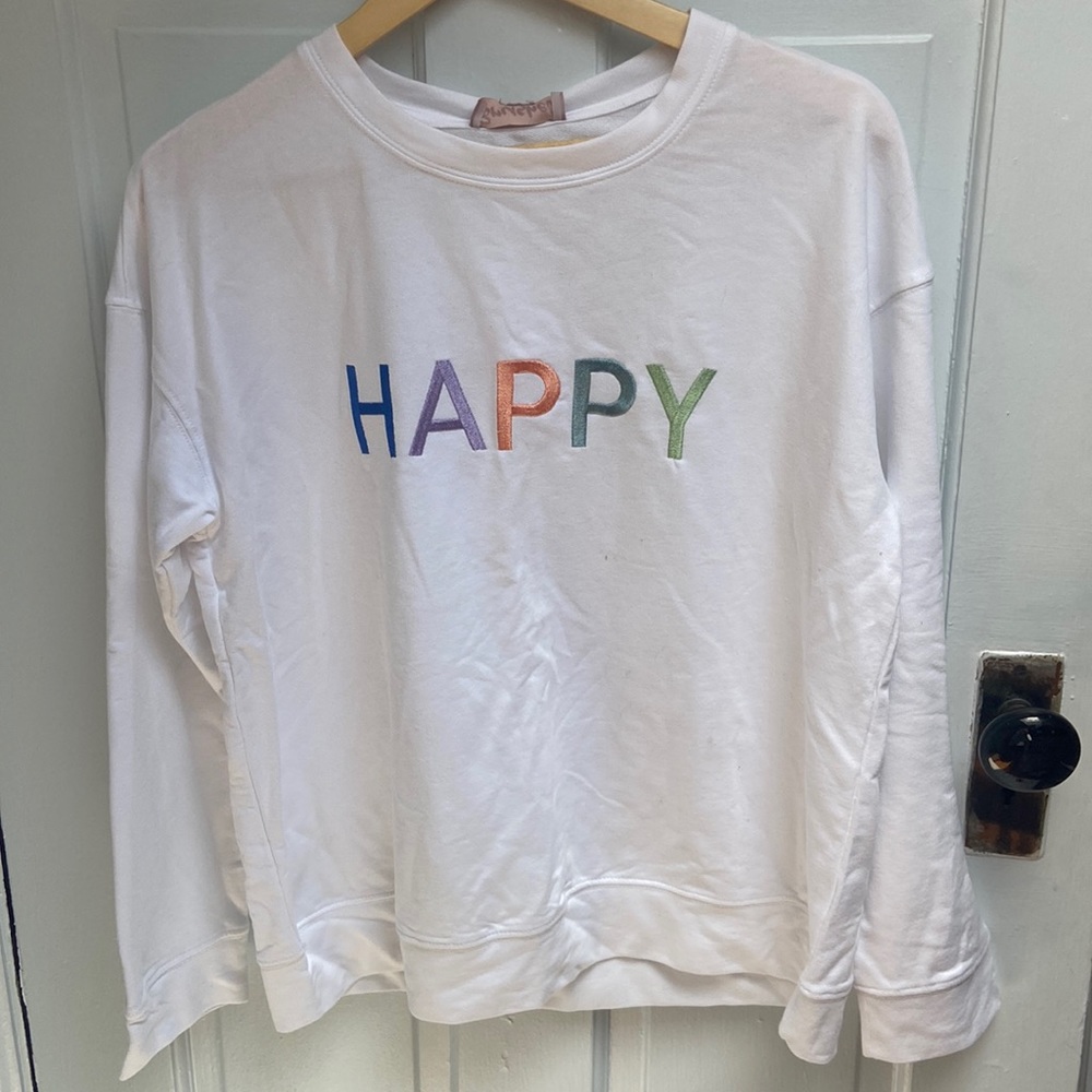 Brushed Crew Neck Size M